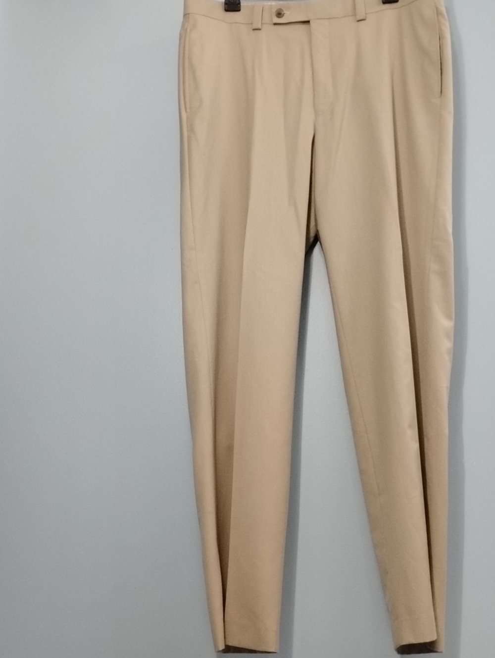 NWOT Calvin Klein Men's Slim Chinos - Beige Size 34 W X 32 L
